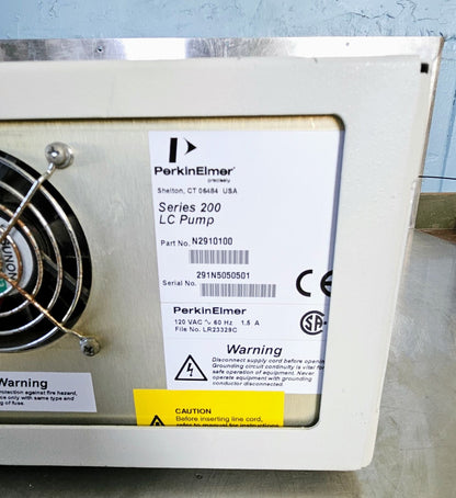 90-DAY-WARRANTY PERKIN ELMER SERIES 200 LC PUMP ISOCRATIC BINARY MICRO FREE SHIP