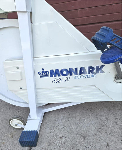 MONARK ERGOMEDIC 818E CARDIO ERGOMETER ANAEROBIC PEAK RECUMBENT BIKE FREE SHIP