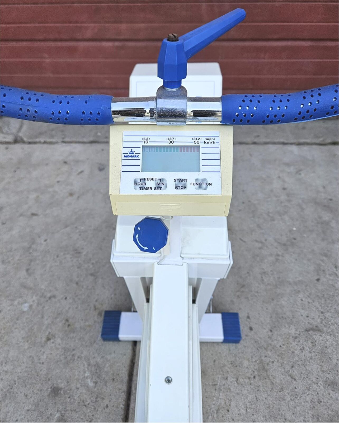 MONARK ERGOMEDIC 818E CARDIO ERGOMETER ANAEROBIC PEAK RECUMBENT BIKE FREE SHIP