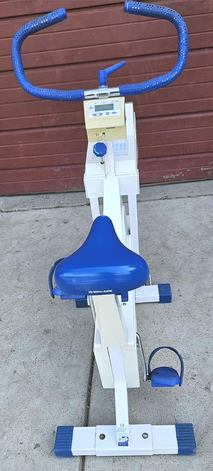 MONARK ERGOMEDIC 818E CARDIO ERGOMETER ANAEROBIC PEAK RECUMBENT BIKE FREE SHIP