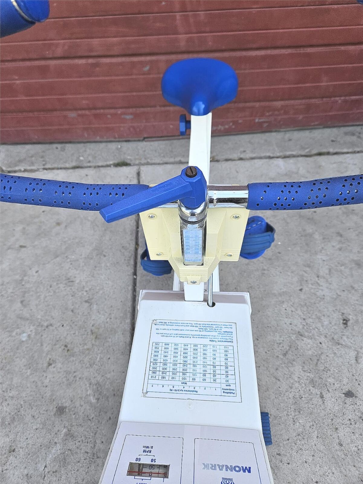 MONARK ERGOMEDIC 818E CARDIO ERGOMETER ANAEROBIC PEAK RECUMBENT BIKE FREE SHIP