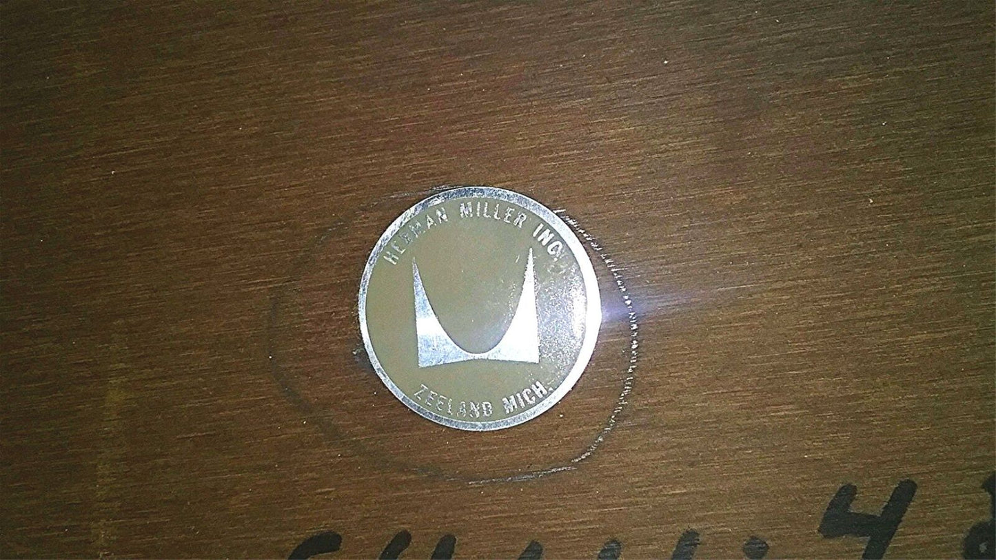 ORIGINAL LONG HERMAN MILLER CONFERENCE TABLE ORIGINAL LEGS 8 feet 11"i x 54"i