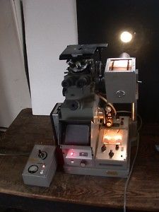 OLYMPUS PMG-2 INVERTED METALLURGICAL MICROSCOPE - POWERS UP FINE!