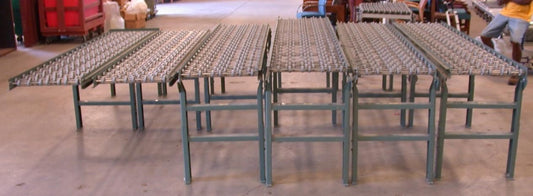 6 HYTROL LS-637 & 1 BEST FLEX CONVEYOR SET SYSTEM