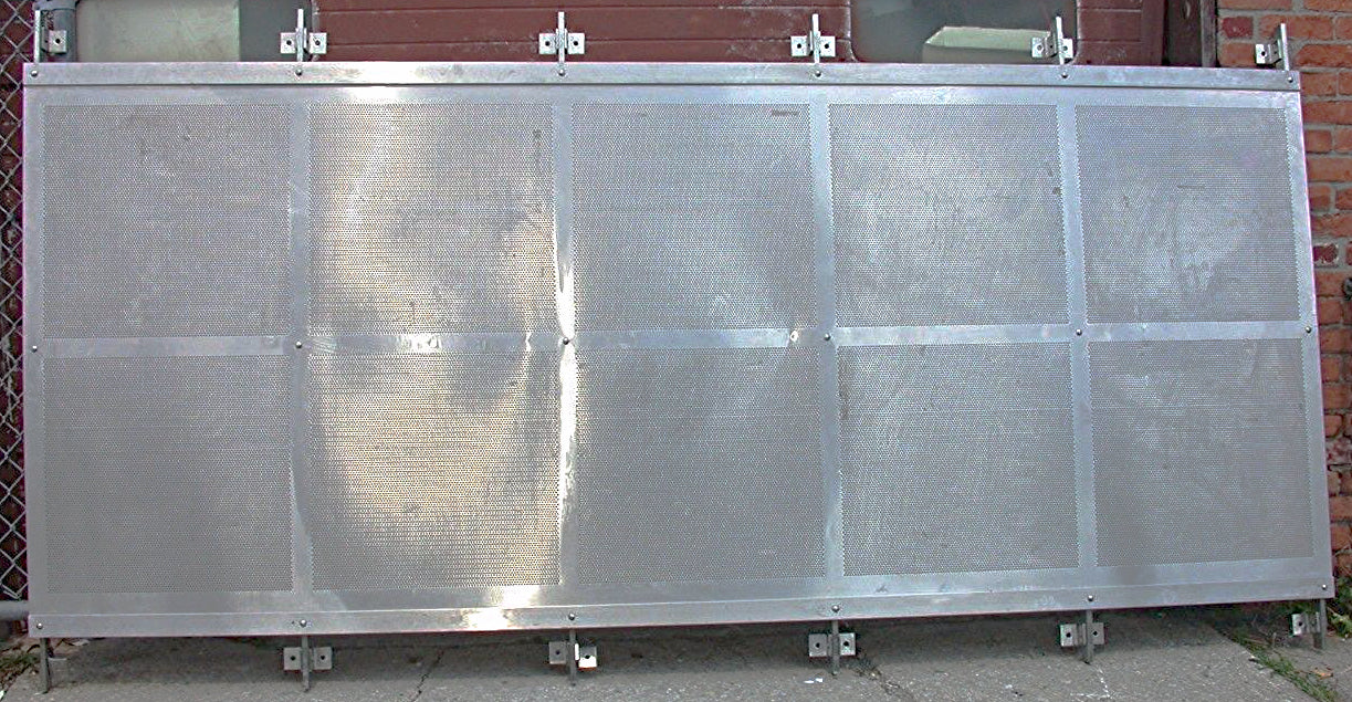 ARCHITECT STAINLESS STEEL HEAVY DUTY BEAUTIFUL PANEL 10.2 FEET x 52 inches + 5"