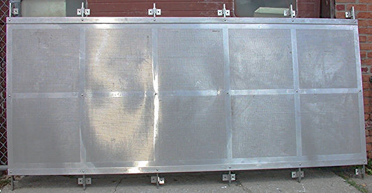 ARCHITECT STAINLESS STEEL HEAVY DUTY BEAUTIFUL PANEL 10.2 FEET x 52 inches + 5"