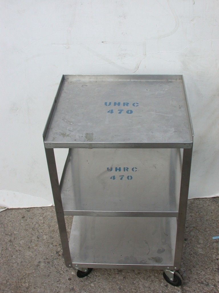 Lakeside Manufacturig Medical Lab Restaurant Cart Mobile Equip Standard Model359