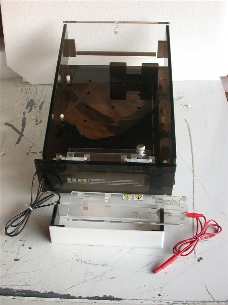 THERMO SCIENTIFIC OWL SEPARATION SYSTEMS MODEL S4S 2400V 90W ALUMINUM BACKED GEL