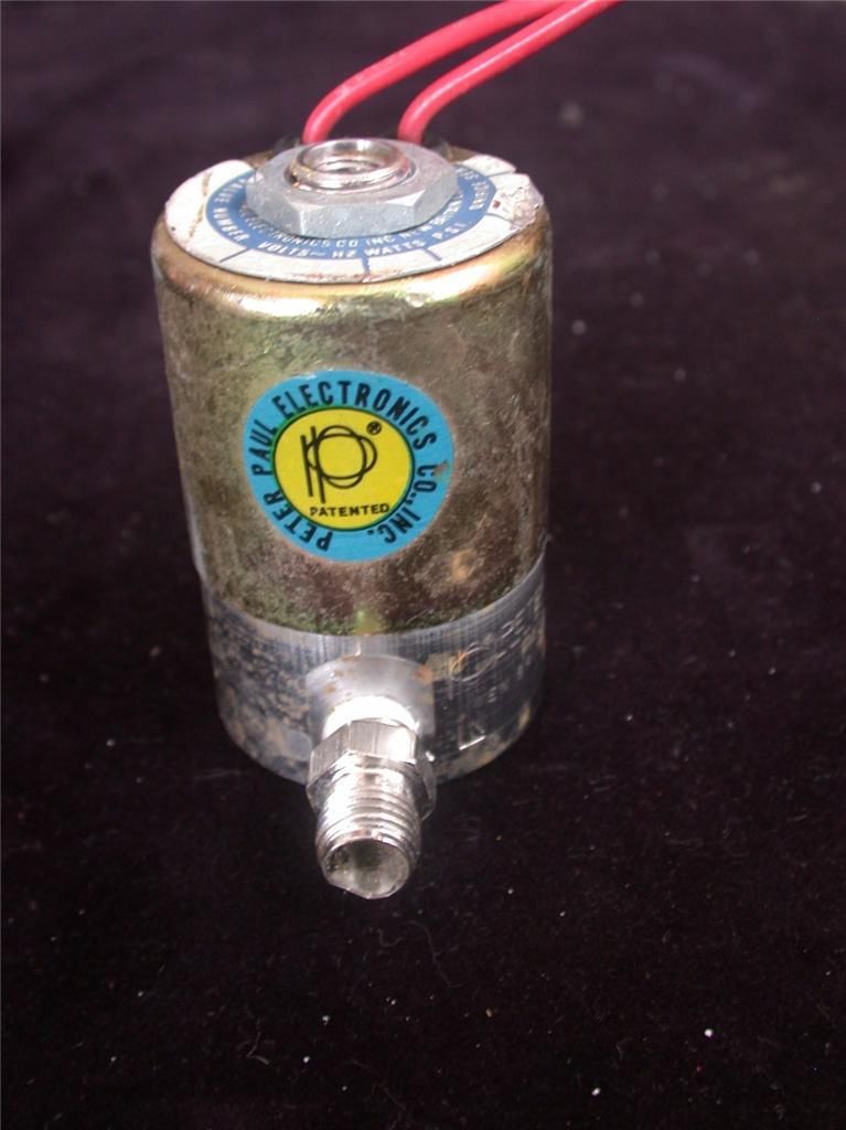 PETER PAUL ELECTRONICS 24VDC SOLENOID VALVE 23Z02150GV ORIFICE is 1 1/16 x 2