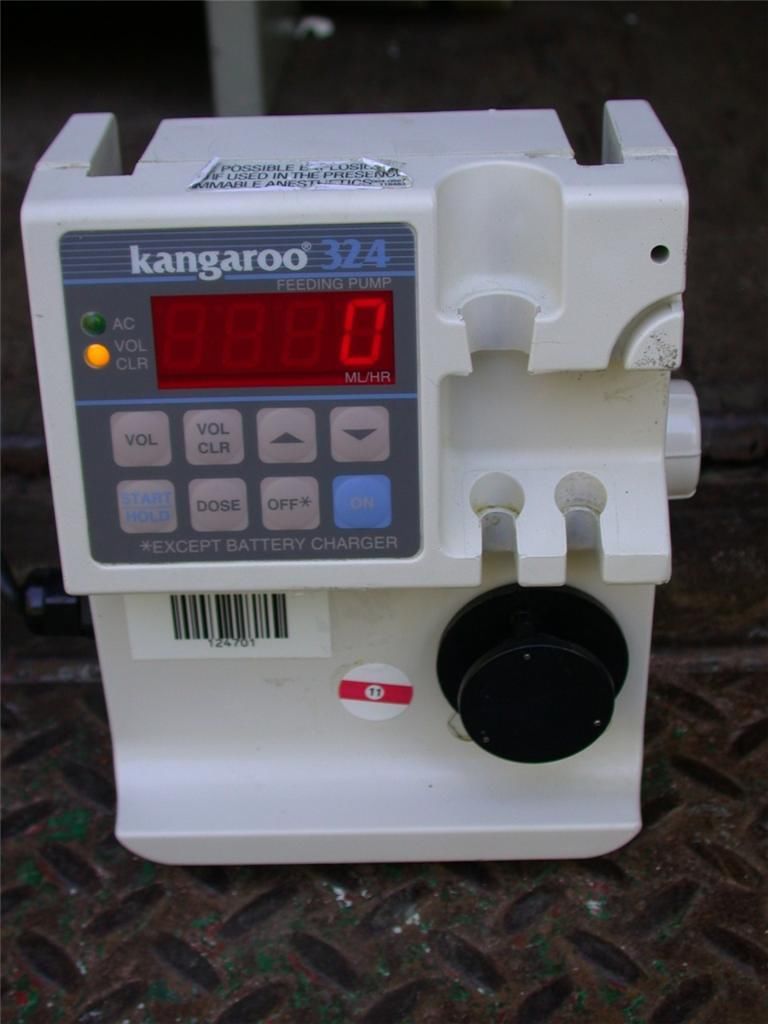 KANGAROO MODEL 324 ENTERAL FEEDING PUMP WITH POWER CORD