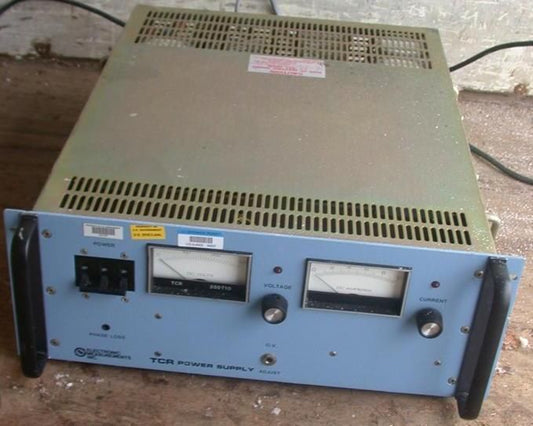ELECTRONIC MEASUREMENTS TCR MODEL 250T10-1OV SINGLE OUTPUT DC POWER SUPPLY 2500W