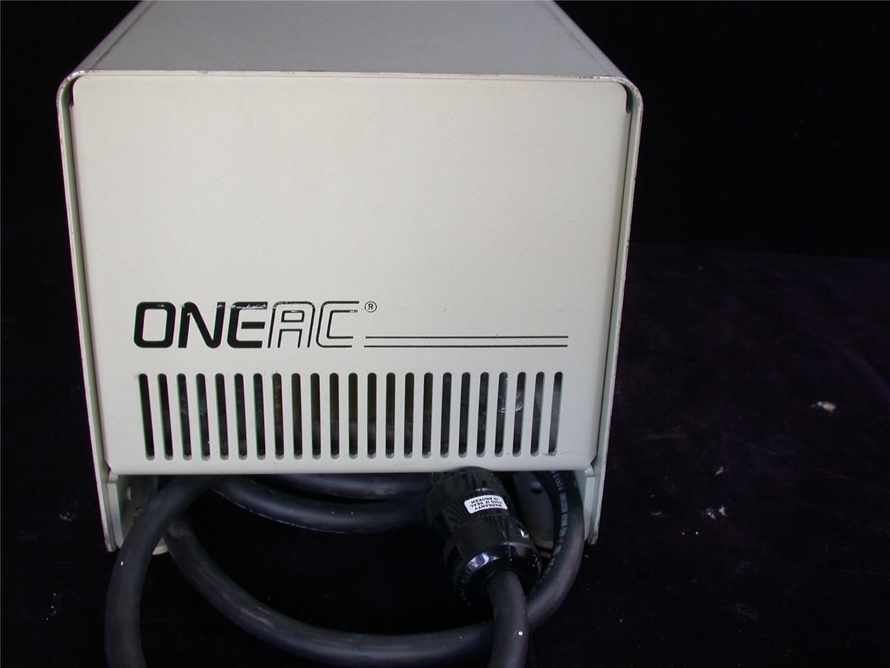 ONEAC 1128 LINE POWER CONDITIONER Input / Output 120 VAC 1 Phase 60 HZ