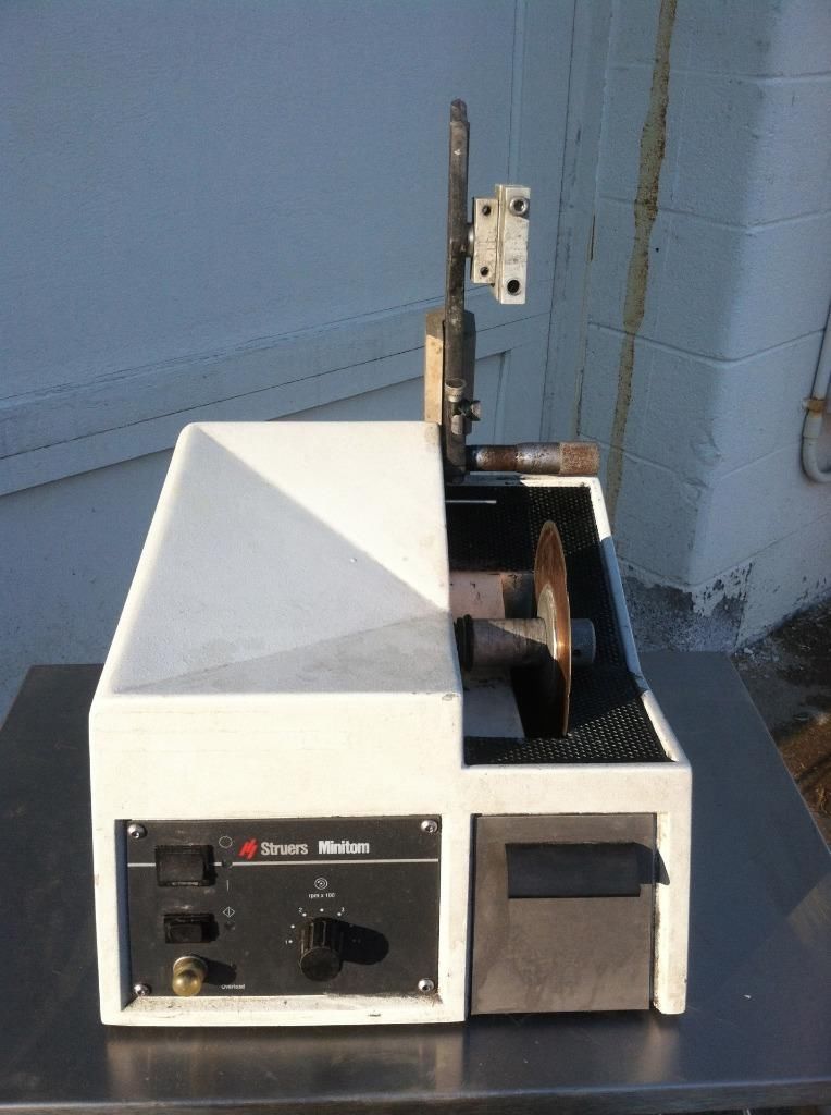 STRUERS MINITOM PRECISION CUT-OFF MACHINE