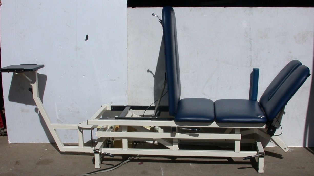 TRU-TRAC THERAPY TREATMENT CHIROPRACTIC MASSAGE EXAM PHYSIOTHERAPY HI LO TABLE