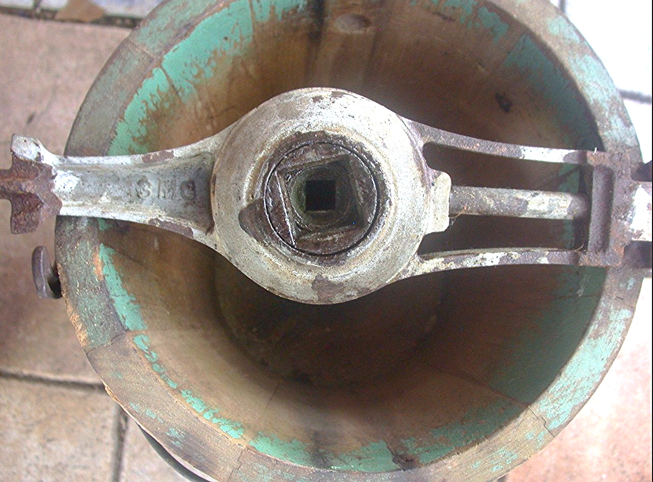 ANTIQUE 1923 WHITE MOUNTAIN FREEZER 3QT WOOD ICE MAKER AMERICANA MEDIUM VINTAGE