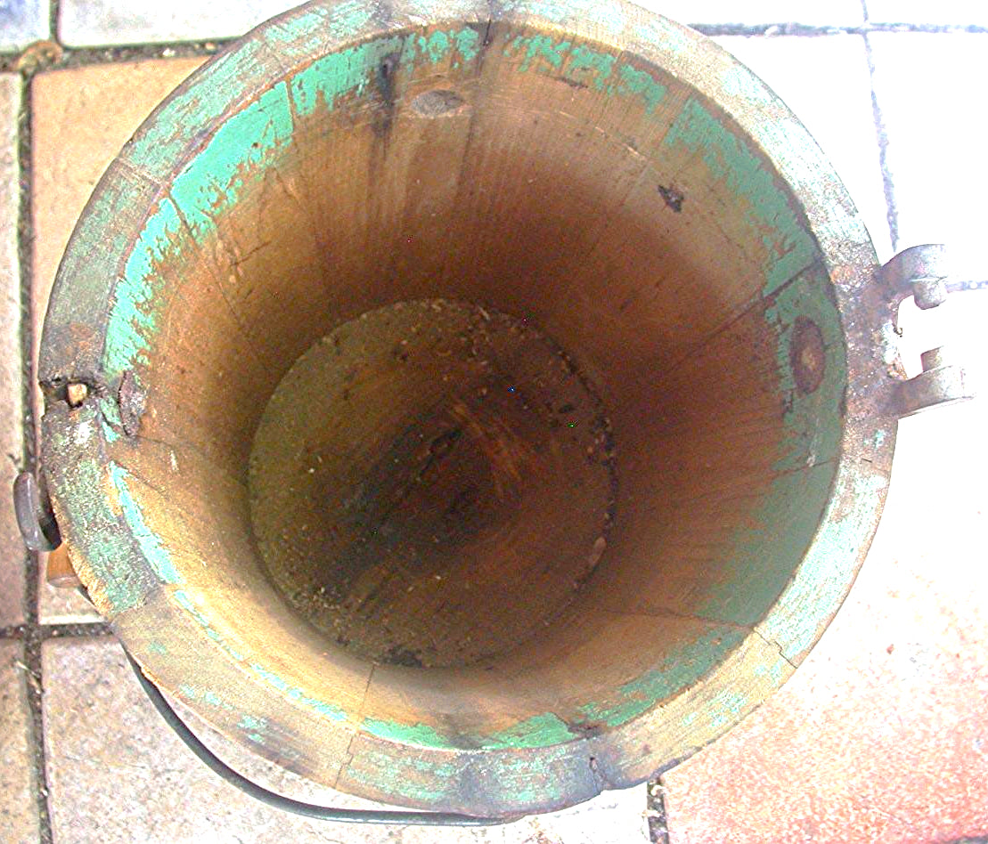 ANTIQUE 1923 WHITE MOUNTAIN FREEZER 3QT WOOD ICE MAKER AMERICANA MEDIUM VINTAGE