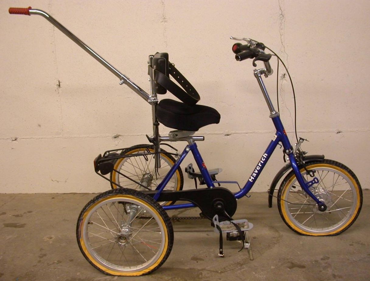 HAVERICH ORTHOPEDIC CHILD TRICYCLE TRIKE MODEL 16/16 HANDICAP