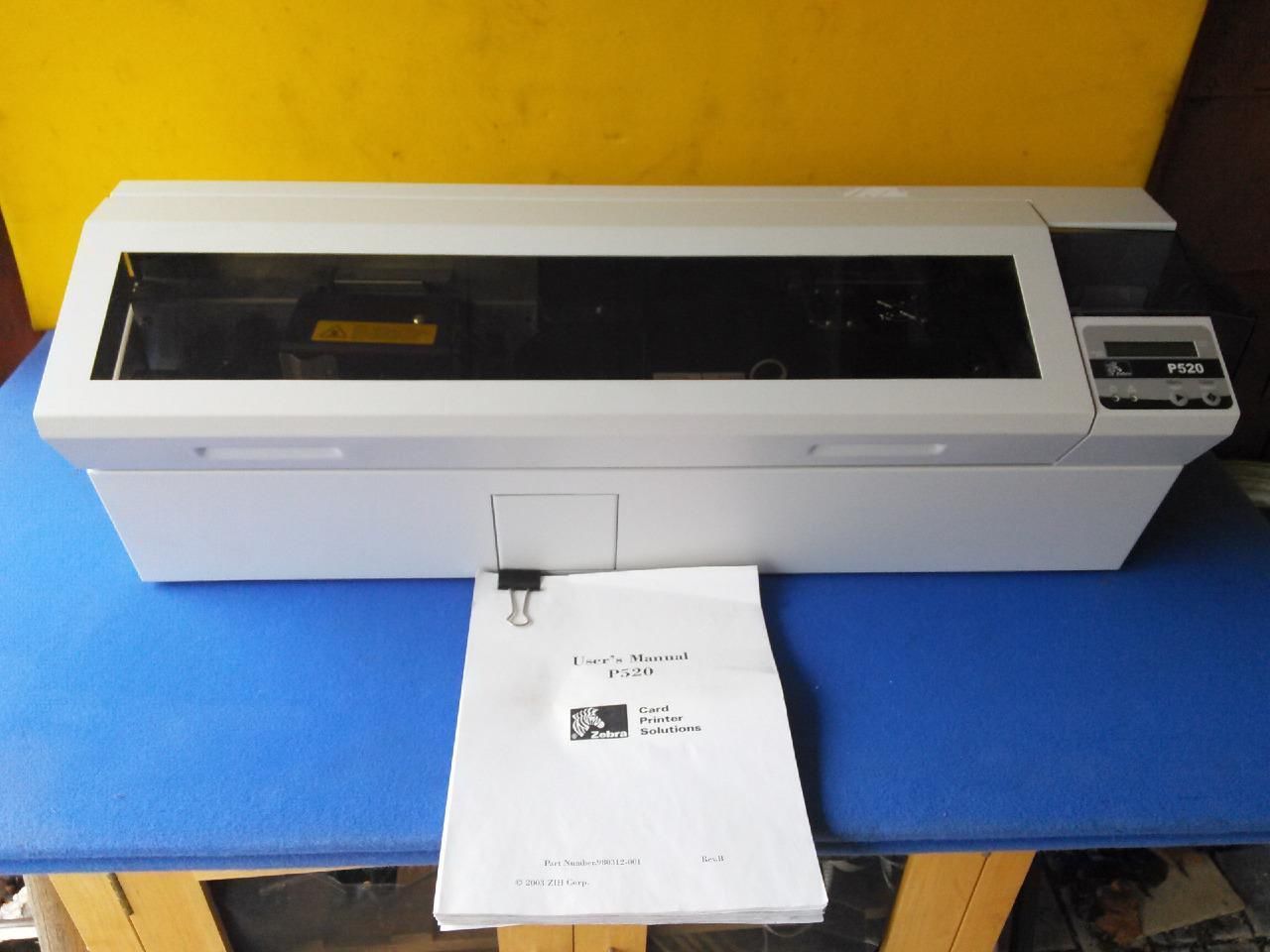 ELTRON ZEBRA P-520 Double-Sided ID Card Printer Optional Magnetic Stripe Encoder