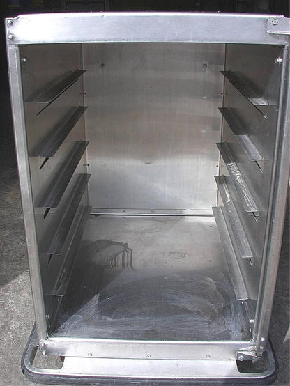HOSPITAL STAINLESS STEEL 10 TRAY FOOD CART 27"Wx39"Hx37"D LOCK CASTERS FREESHIP