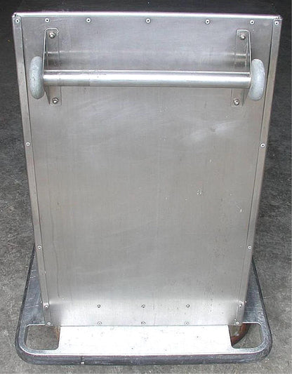 HOSPITAL STAINLESS STEEL 10 TRAY FOOD CART 27"Wx39"Hx37"D LOCK CASTERS FREESHIP