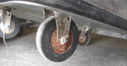 COMMERCIAL STAINLESS STEEL 5 FOOD TRAY CART 27"w x 39"h x 38"d w 5"LOCK CASTERS