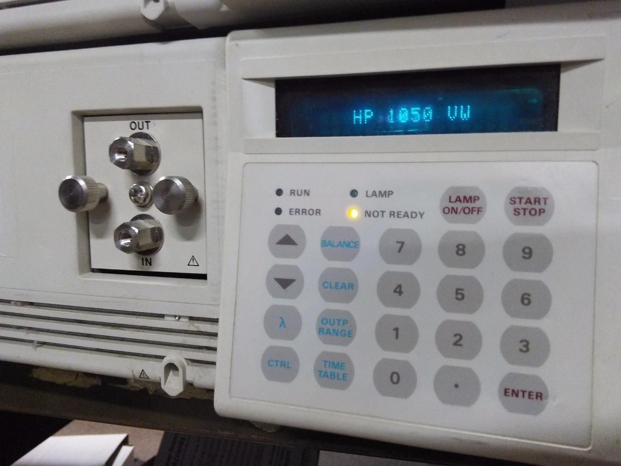 HEWLETT PACKARD 1050 MODEL 79853C series HPLC UV/VIS DETECTOR