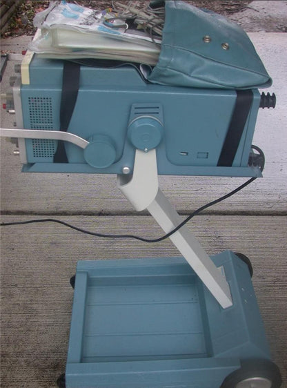 TEKTRONIX 465B OSCILLOSCOPE ACCESSORIES PROBES & K212 PORTABLE INSTRUMENT CART