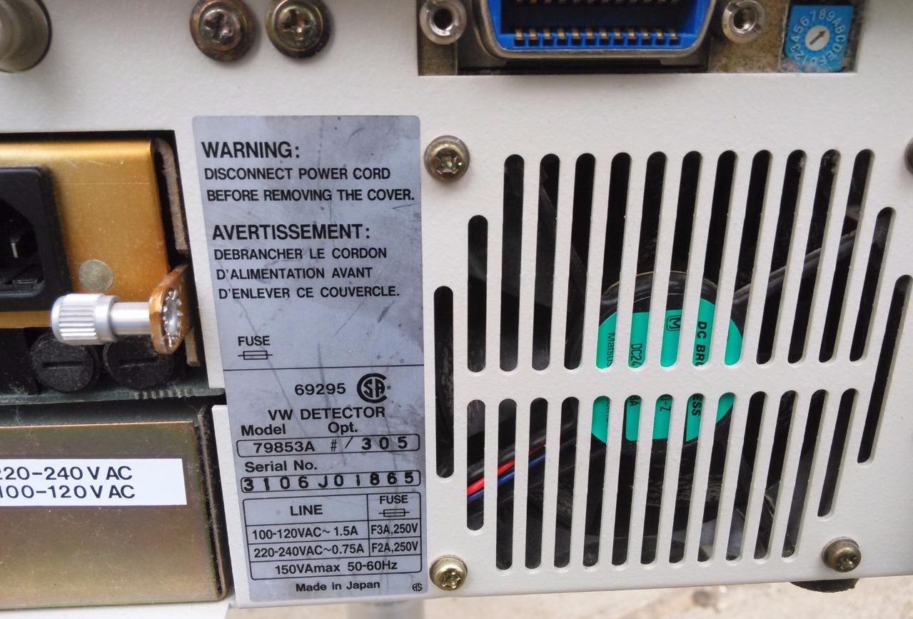 AGILENT HP HEWLETT PACKARD SERIES 1050 AUTOSAMPLER MODEL G1313A COMPLETE wit ARM