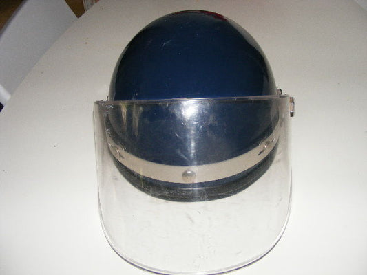 AUTHENTIC SUPER SEER w/ VISOR EXCEEDS RIOT PATROL POLICE LAW ENFORCEMENT HELMET
