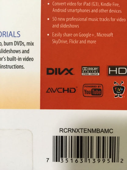 Brand New CREATOR NXT ROXIO DIGITAL MEDIA MADE EASY WINDOWS 8 COMPATIBLE