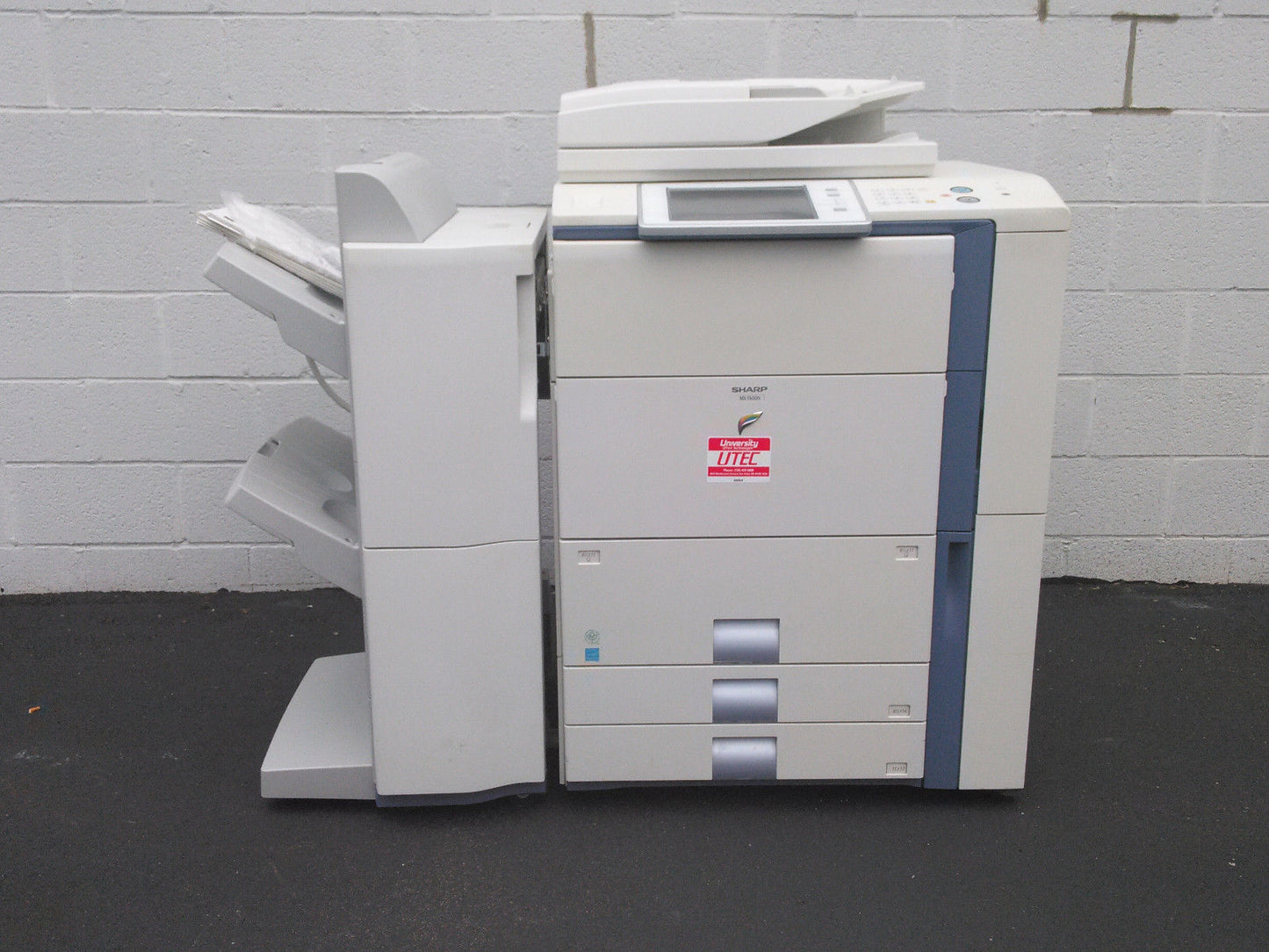 SHARP MX-550n MULTIFUNCITION DIGITAL COLOR COPIER COMPLETE w CD & MANUAL REVISED
