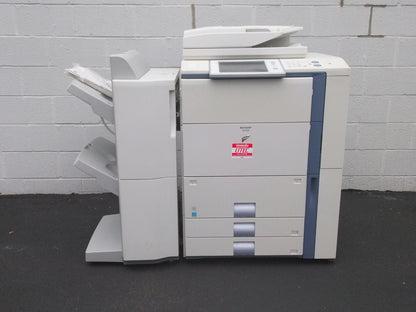 SHARP MX-550n MULTIFUNCITION DIGITAL COLOR COPIER COMPLETE w CD & MANUAL REVISED