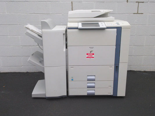 SHARP MX-550n MULTIFUNCITION DIGITAL COLOR COPIER COMPLETE w CD & MANUAL REVISED