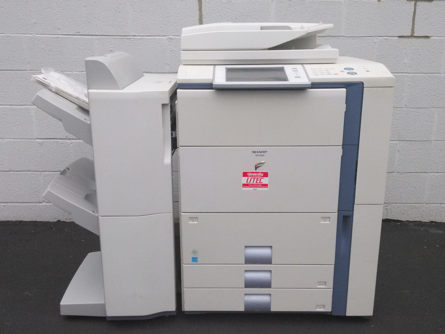 SHARP MX-550n MULTIFUNCITION DIGITAL COLOR COPIER COMPLETE w CD & MANUAL REVISED