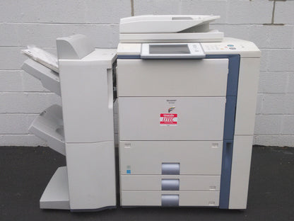SHARP MX-550n MULTIFUNCITION DIGITAL COLOR COPIER COMPLETE w CD & MANUAL REVISED