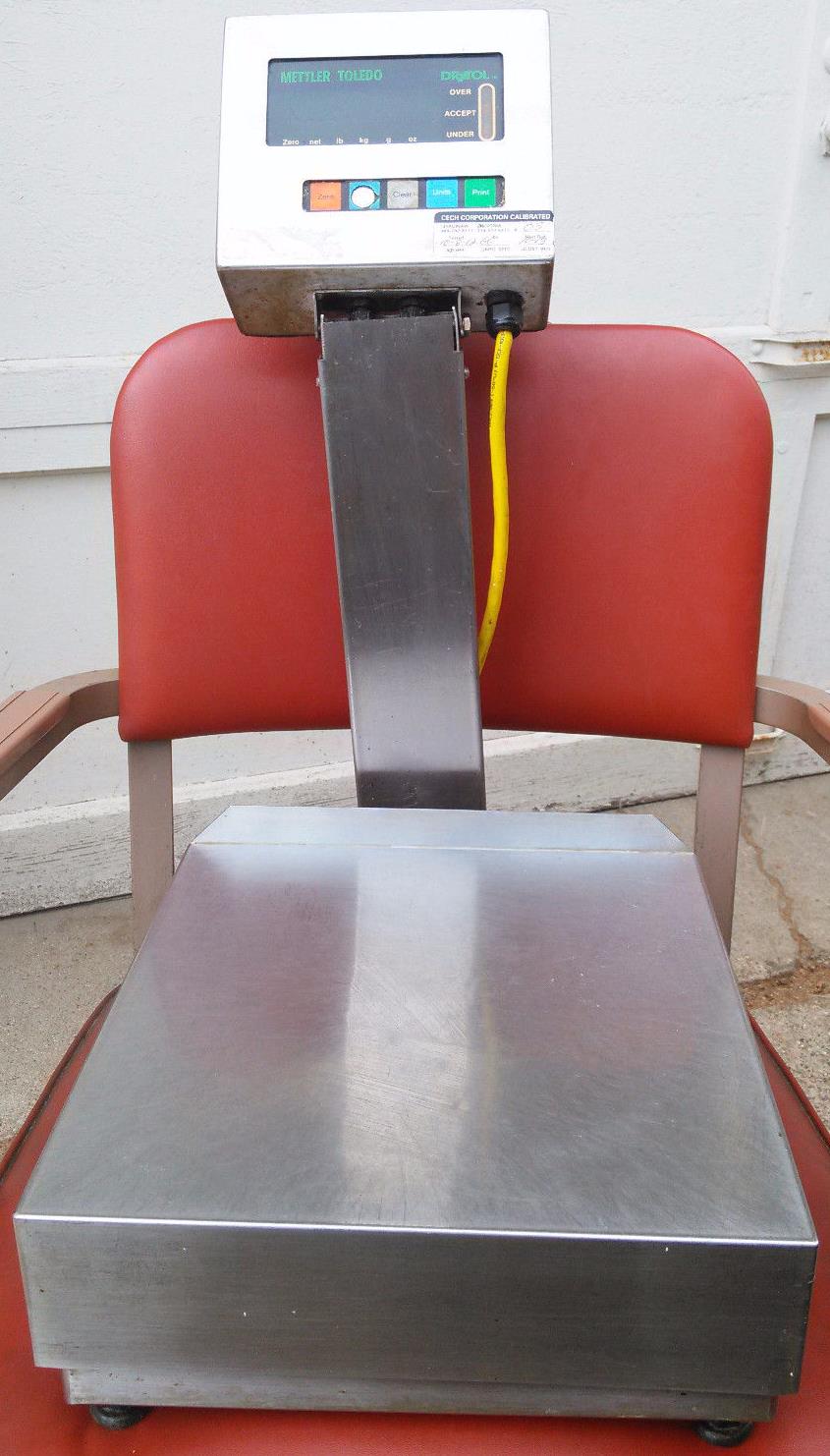 METTLER TOLEDO MODEL 3036 BALANCE 15 Kg X 0.005 Kg Resolution 12x12 Platform