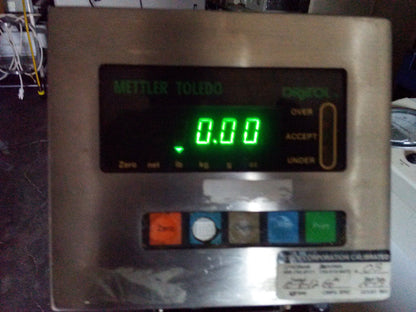 METTLER TOLEDO MODEL 3036 BALANCE 15 Kg X 0.005 Kg Resolution 12x12 Platform