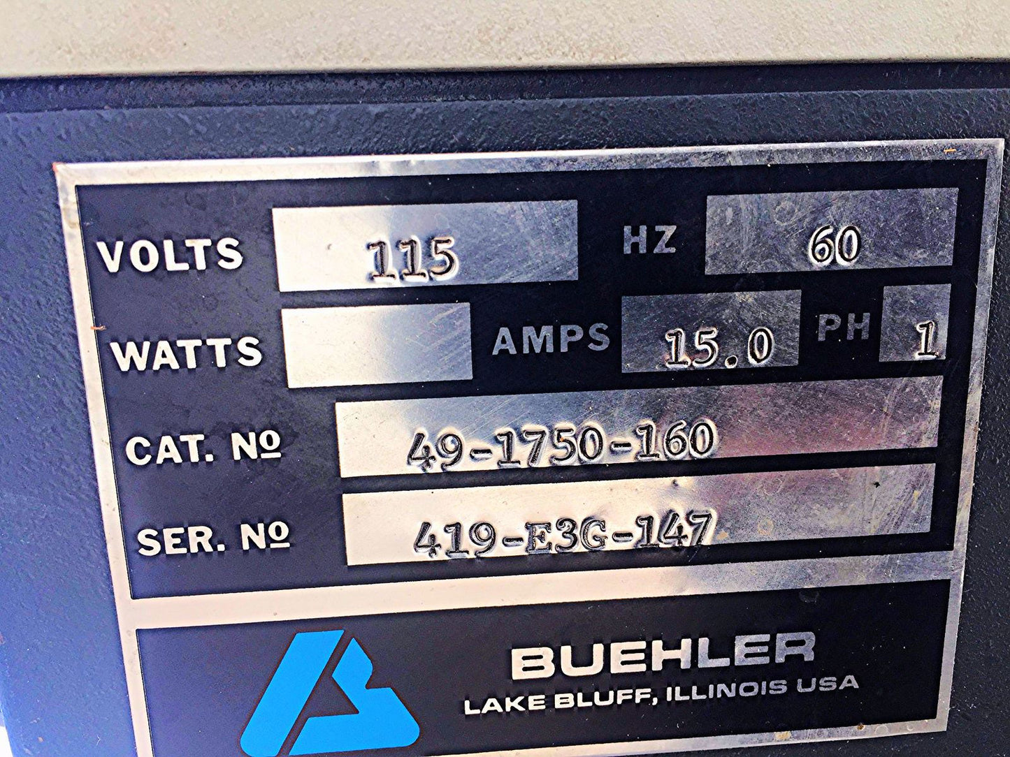 BUEHLER ECOMET 3 DIGITAL POLISHER GRINDER & POWERHEAD 2 DISC WATCHVIDEO FREESHIP