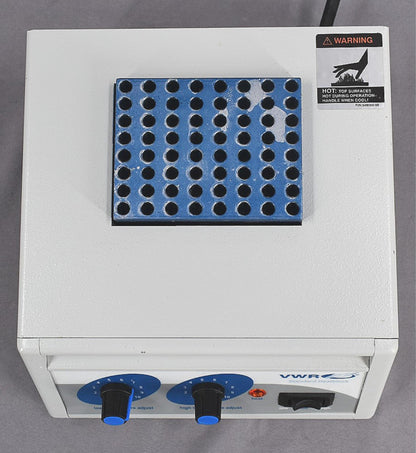 VWR ANALOG DRY BLOCK HEAT BLOCK SHAKER INCUBATOR 75°C to 150°C FREE SHIPPING