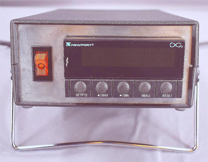 NEWPORT STRAIN LOAD CELL PANEL METER w/ MANUAL and DYNISCO PT130-7.5C *WARRANTY*