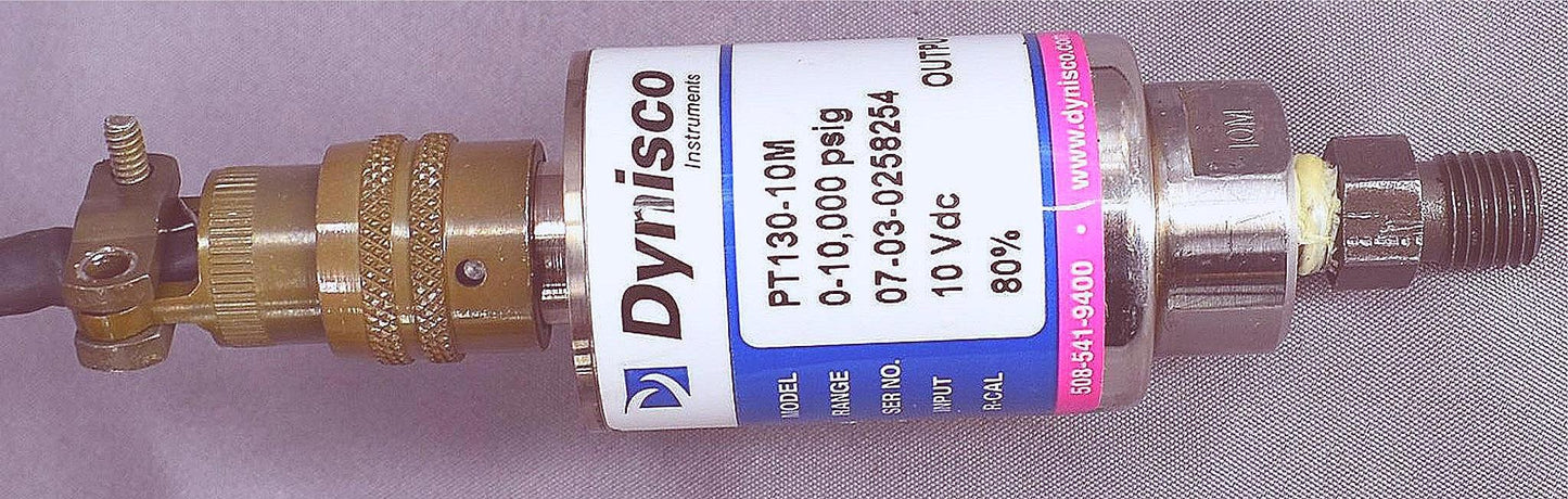 NEWPORT STRAIN LOAD CELL PANEL METER w/ MANUAL and DYNISCO PT130-7.5C *WARRANTY*