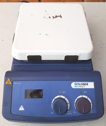 SCILOGEX SCI550-S MS7-H LED Digital 7x7  HOT PLATE MAGNETIC STIRRER FREE SHIP