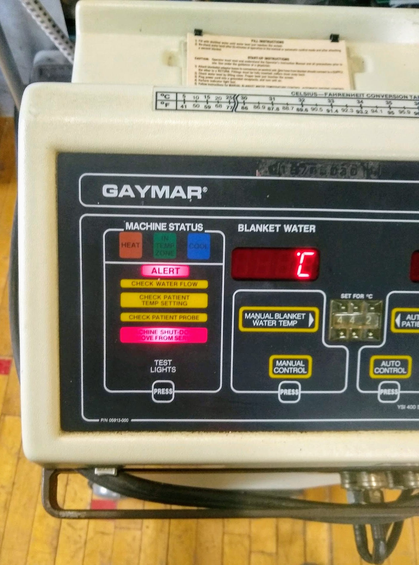 GAYMAR MEDI-THERM MTA-4700 Hyper-Hypothermia System FREE SHIPPING