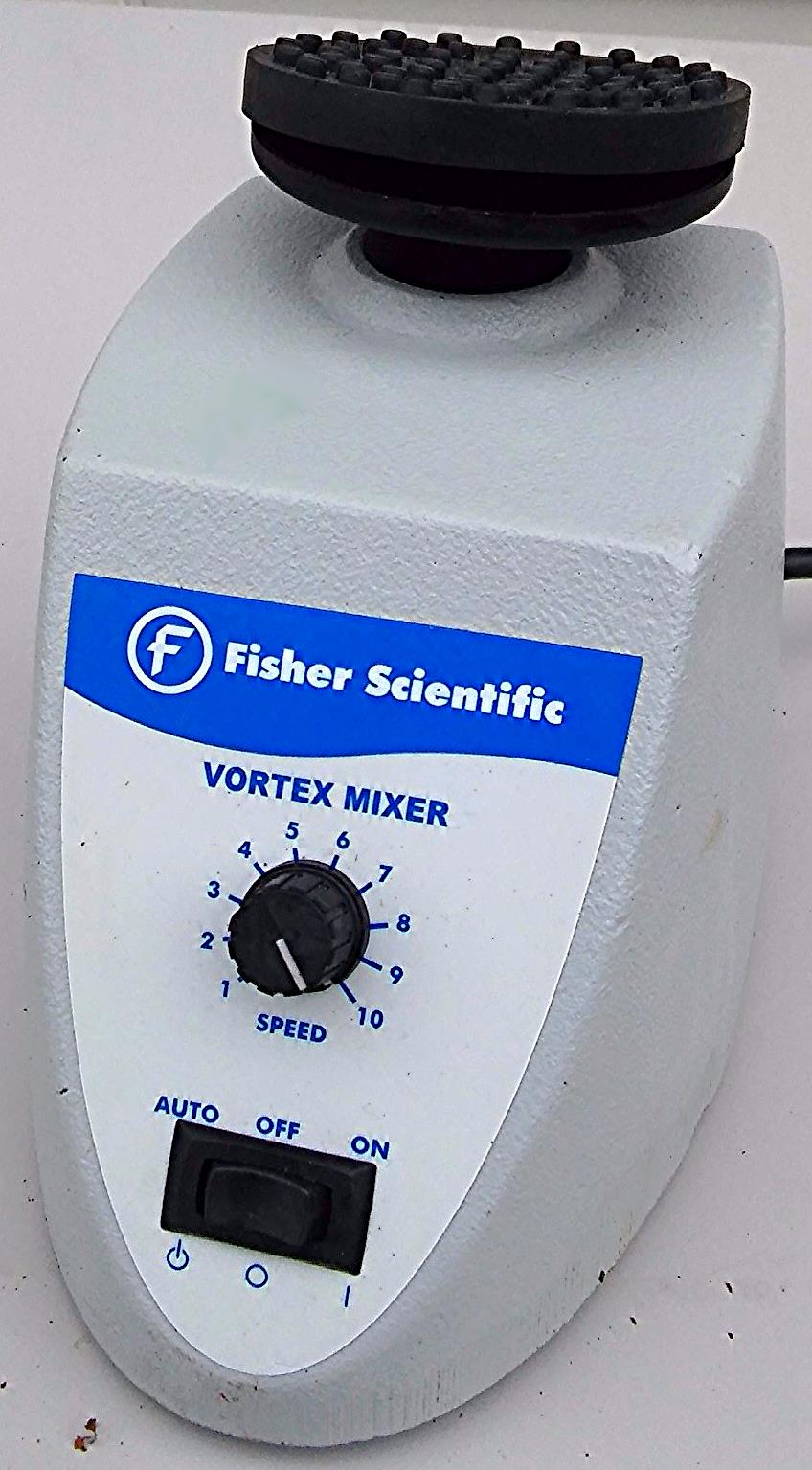 FISHER SCIENTIFIC VORTEX MIXER WIDE PLATFORM CONTINUOUS TOUCH VARIABLE SPEED LAB