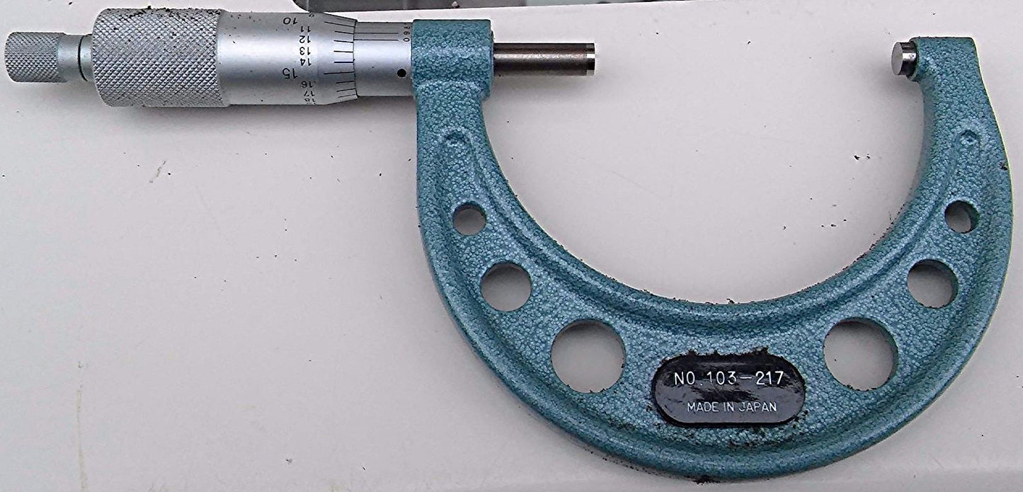 MUTUTOYO MICROMETER BOX SET 193-211,103-136, 103-217,103-218,103-219A,103-220A