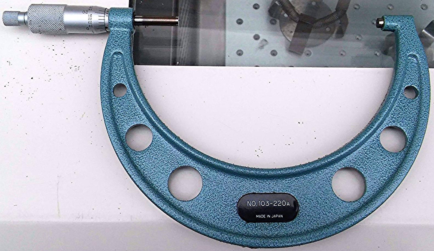 MUTUTOYO MICROMETER BOX SET 193-211,103-136, 103-217,103-218,103-219A,103-220A