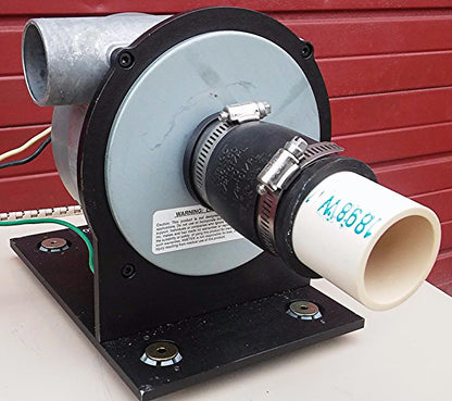 AMETEK RCFT TYPE B WINDJAMMER 116637-03 130.5 CFM ; 250W Extra MOUNT BASE GREAT