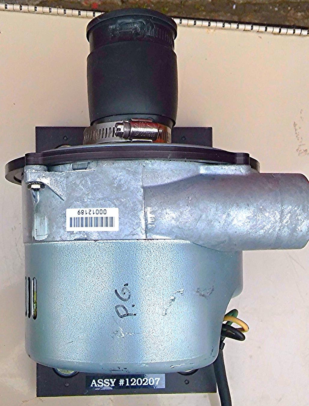 AMETEK RCFT TYPE B WINDJAMMER 116637-03 130.5 CFM ; 250W Extra MOUNT BASE GREAT