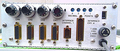 MKS 247C FOUR CHANNEL MASS FLOW CONTROLLER POWER SUPPLY AND READOUT /WATCH VIDEO