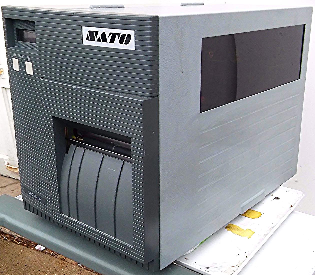 SATO CL412e-2 THERMAL LABEL PRINTER not the older CL412e this is the UPDATED ONE